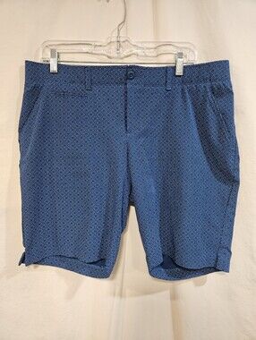 Under Armour Blue Microdot Women's Athletic Shorts